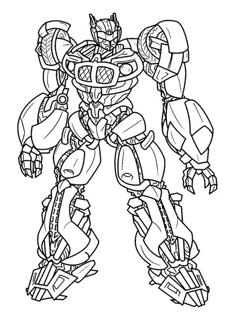 Bumblebee coloring pages