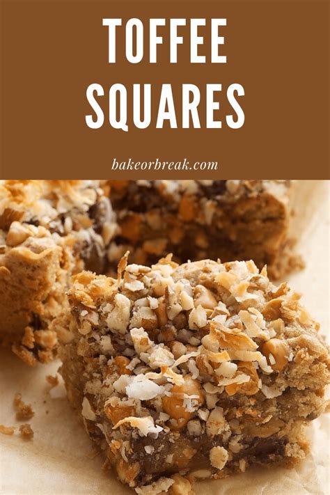 Toffee Squares | Bake or Break