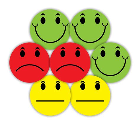 Happy/Sad Face Stickers - SuperStickers Ireland