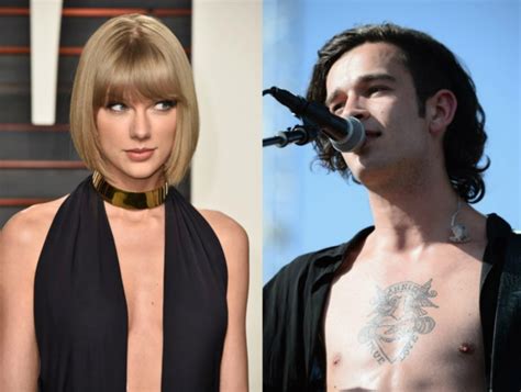 The 1975 singer Matt Healy says dating Taylor Swift would be an ...