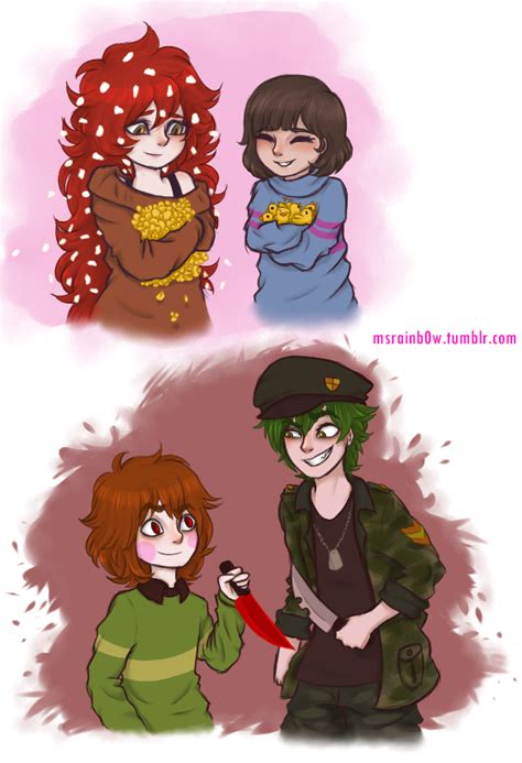 UNDERTALE - HTF Crossover by nandaBeilschmidt on DeviantArt