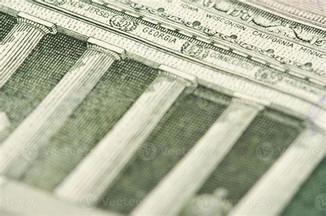 Macro of Five Dollar Bill Back 16295190 Stock Photo at Vecteezy