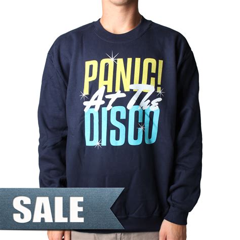 panic! at the disco. Love it!! | Sweater shirt, Disco, Graphic sweatshirt