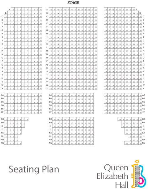 Seating Plan – Queen Elizabeth Hall – The Queen Elizabeth Hall