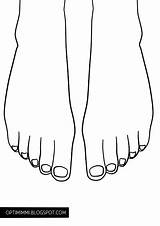 Coloring Pages Of Foot And Hands sketch template