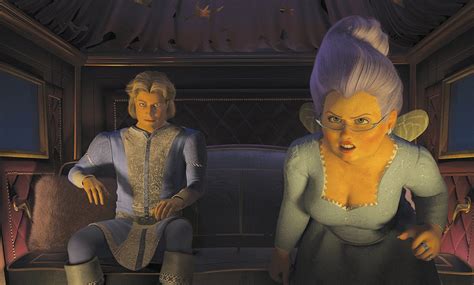 *PRINCE CHARMING (Rupert Everett) and THE FAIRY GODMOTHER (Jennifer Saunders) ~ Shrek 2 (2004 ...