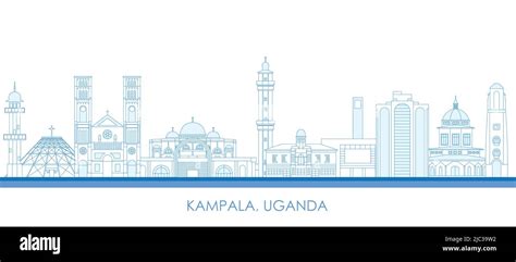 Kampala cityscape uganda Cut Out Stock Images & Pictures - Alamy