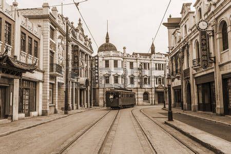 old shanghai: View of old Shanghai street Editorial | Old shanghai, Shanghai city, Shanghai