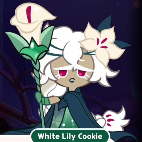 White Lily Cookie | White lilies, Lily, Cookie run