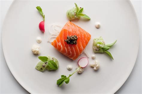 Confit salmon with cucumber and horseradish from Raymond Blanc | Food ...