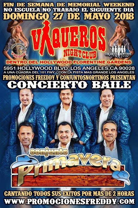 Conjunto Primavera Tickets 05/27/18