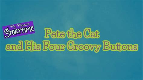 Pete The Cat And His Four Groovy Buttons Book Cover