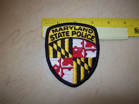 Maryland State Police Uniform Patch | Etsy