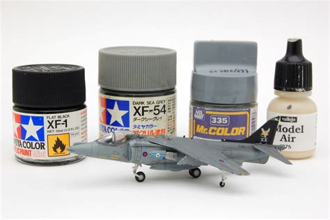 1:144 scale Harrier GR.7 (Revell kit, built straight from the box ...