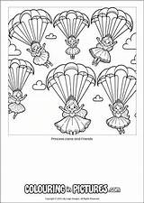Princess Liana And Friends By Colouring In Pictures Free Printable  sketch template