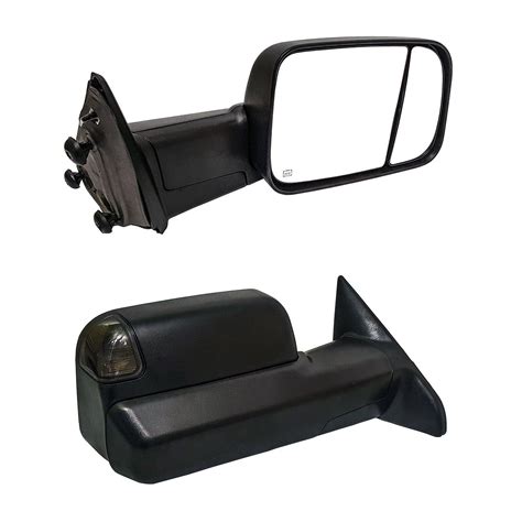 Power Folding Towing Mirrors for 2010-18 Dodge Ram & 2019-22 Ram 1500 ...