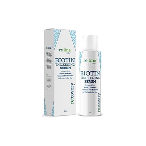 Biotin Hair Growth Serum for Women Men Hair Thickener for Fine Hair Serum for Hair Growth with ...