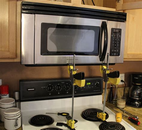 How to Install an Over-The-Range Microwave - JackClamp