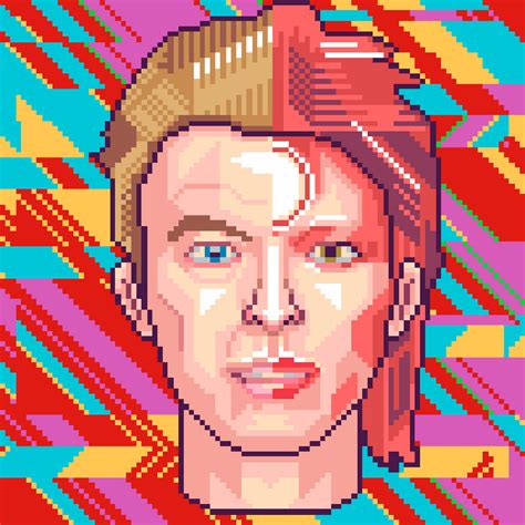 Retratos Pixel Art | Domestika