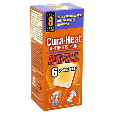 Buy Cura-Heat Arthritis Pain Refill - 6 Heat Packs