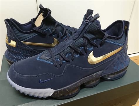 Titan Nike LeBron 16 Low Agimat CJ9919-400 Release Date - SBD