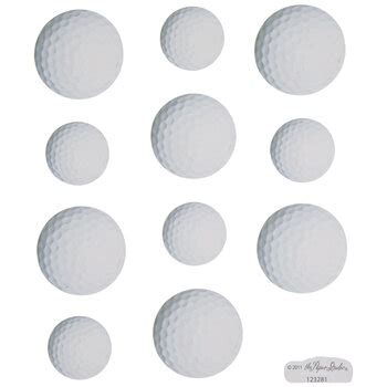 Golf Ball Stickers | Hobby Lobby | 123281