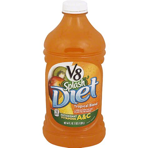 V8 Splash Juice Beverage, Diet, Tropical Blend | Buehler's