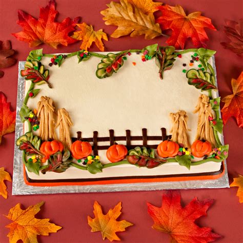 Fall Birthday Cake Designs