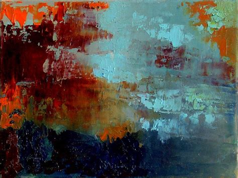 Blue And Orange Painting at PaintingValley.com | Explore collection of ...