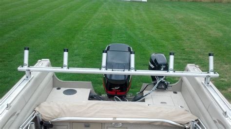 Pursuit trolling bar and rod holders. | Ohio Game Fishing - Your Ohio Fishing Resource