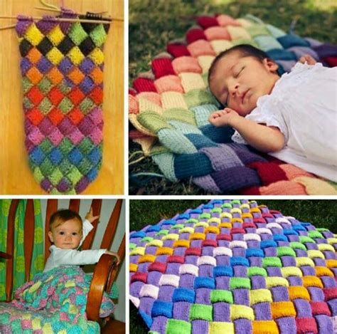 Entrelac Blanket - Free Knitting Pattern | New Craft Works