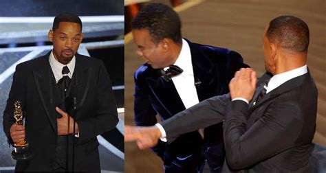 Will Smith smacks Chris Rock on stage, wins an Oscar minutes later ...