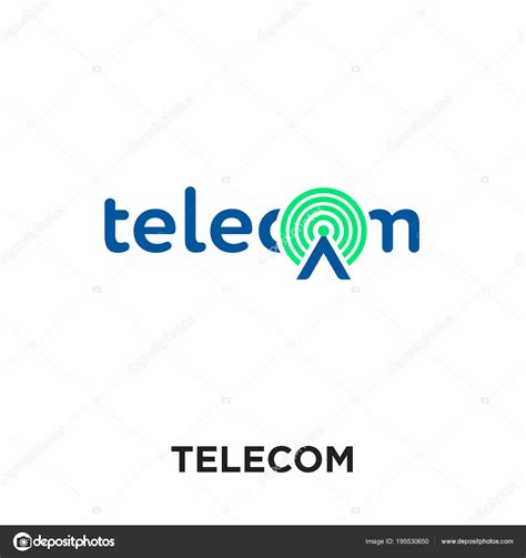 Logo telecom isolated on white background , colorful vector icon Stock Vector Image by ...