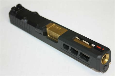 Gen 3 Glock 22 Slide 40 RMR Ready WITH COVER PLATE BARE SLIDE FITS GLOCK 22 40 Custom Glock ...