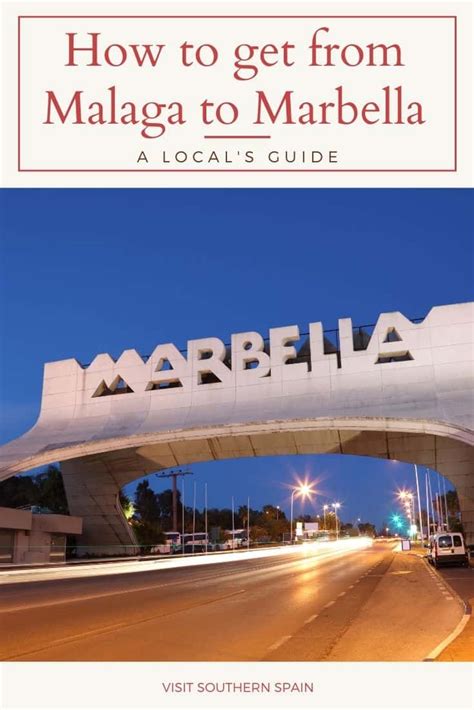 EXACTLY How To Get From Malaga to Marbella - Visit Southern Spain