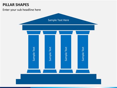 Pillar Shapes PowerPoint | SketchBubble