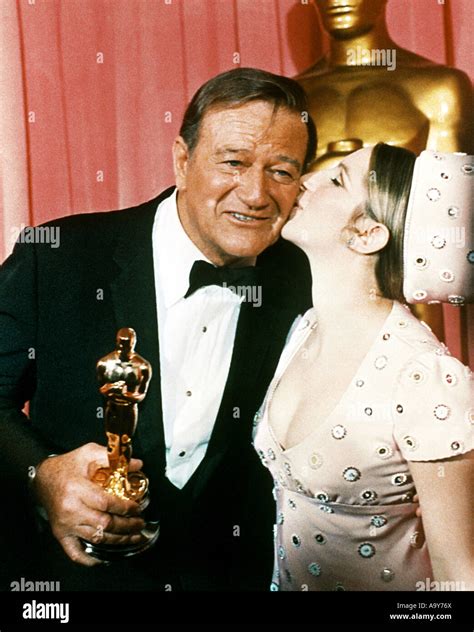 John Wayne Accepts His Best Actor Oscar For True Grit From Barbra Streisand – Telegraph