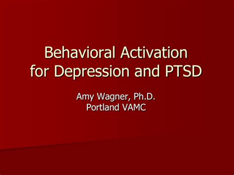 Behavioral Activation