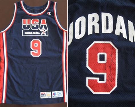 Vintage Gear: Michael Jordan Game-Worn Autographed Dream-Team Jersey ...