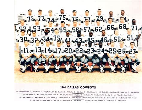 1966 Dallas Cowboys | Dallas cowboys, Dallas cowboys football, Dallas ...