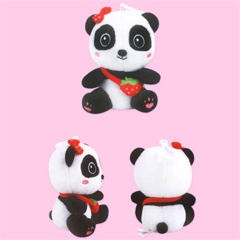 BABYBUS Kiki Miu miu Momo Plush Doll Stuffed Soft Toy Keychain Panda ...