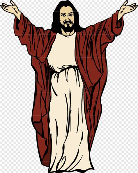 Desenho de Jesus, jesus cristo, fotografia, humano, fictício Personagem png | PNGWing