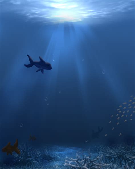 underwater scenery by lenaih on DeviantArt