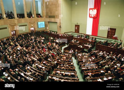 The Polish Parliament, Warsaw, Poland Stock Photo - Alamy