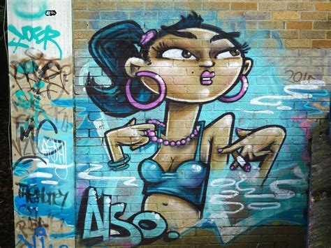 Street Art Graffiti On Brick Wall Free Stock Photo - Public Domain Pictures