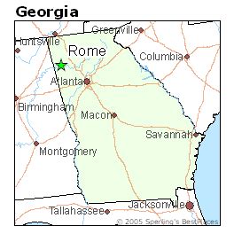 Best Places to Live in Rome, Georgia