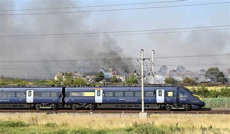 London Fire Brigade Declares Major Incident As Fires Spread Amid Heat Wave