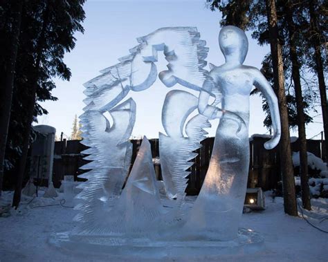 Artists Turns Blocks Of Ice Into 10 Stunning Sculptures At Ice Alaska’s World Ice Art ...