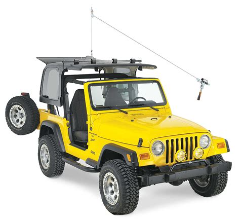 Lange Originals® Manual Hoist-a-Top® for 76-06 Jeep® CJ-7, Wrangler YJ, TJ | Quadratec | Jeep ...