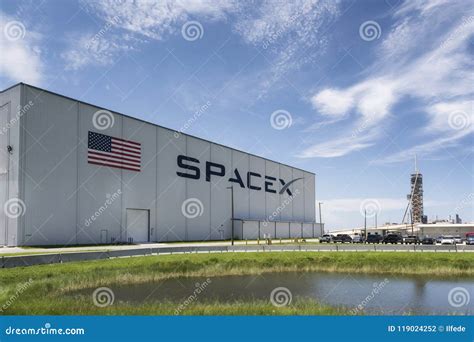 Space X Launch Pad in Cape Canaveral, Florida Editorial Photography ...